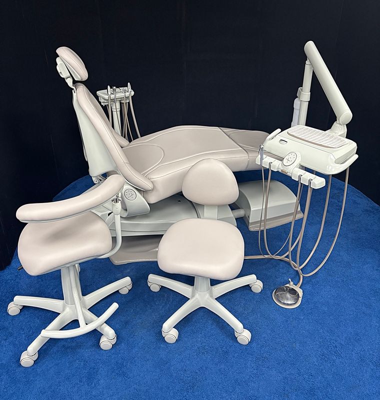 Midmark UltraComfort Dental Operatory Package w/ Stool Set - Radius Delivery, Assistant Pkg. - Color of Choice - Plush, Ultraleather Upholstery *Refurbished