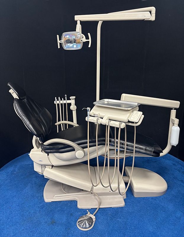 ADEC 511 Dental Chair, Cascade Delivery, 551 Asst, 571 Light - NEW Plush Ultraleather Upholstery - Color of Choice *Refurbished ADEC 511 Dental Chair, Cascade Delivery, 551 Asst, 571 Light - NEW Plush Ultraleather Upholstery - Color of Choice *Refurbished