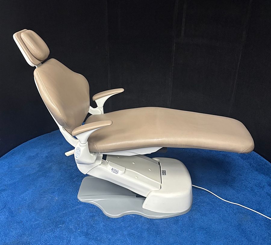 Royal Alliant A2260 Dental Patient Chair - Taupe Vinyl Upholstery *Certified Used Condition
