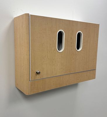 ADEC 5730 Upper Wall Dispenser Cabinet (30W) - (Maple) *Excellent Used Condition