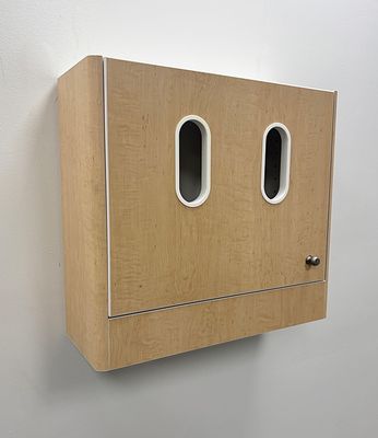 ADEC 5730 Upper Wall Dispenser Cabinet (23W) - (Maple) *Excellent Used Condition