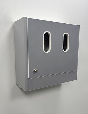 ADEC 5730 Upper Wall Dispenser Cabinet (23W) - (Silver) *Excellent Used Condition