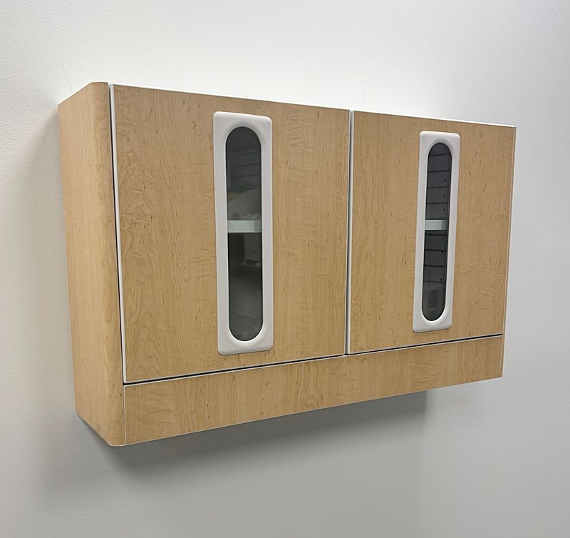ADEC 5731 Upper Wall Dental Storage Cabinet (34"W) - (Maple) *Excellent Used Condition