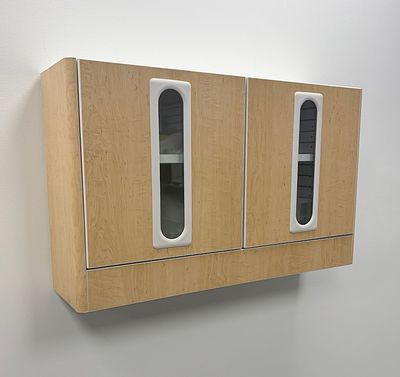 ADEC 5731 Upper Wall Dental Storage Cabinet (34"W) - (Maple) *Excellent Used Condition
