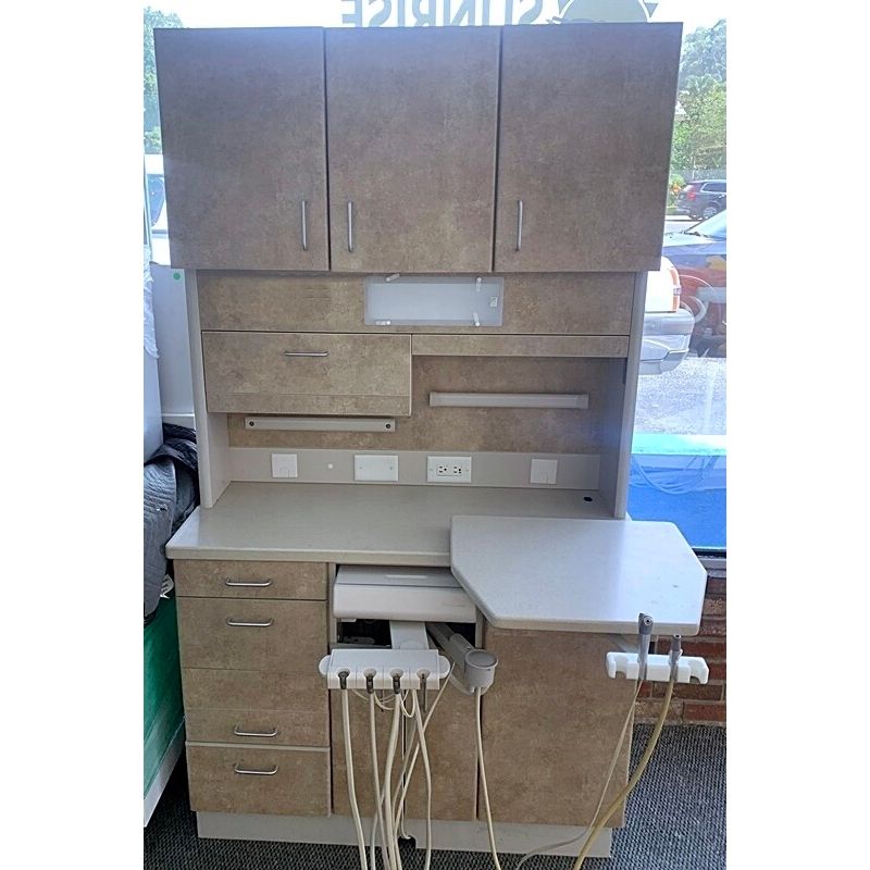 BioTec Dental Rear Treatment Cabinet w/ Delivery & Assistant Pkg. - (42"W) *Certified Used Condition