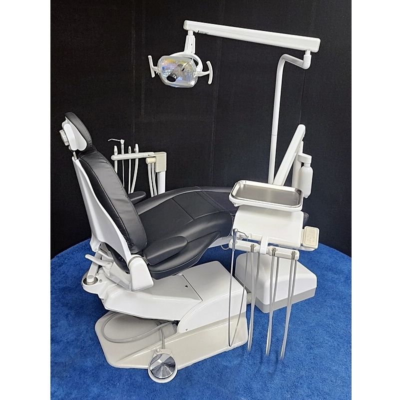 ADEC 1040 (WHITE) Cascade Radius Dental Operatory Package - Dual Touchpads, Dual HVE - Plush Style Vinyl Upholstery, Color of Choice *Refurbished