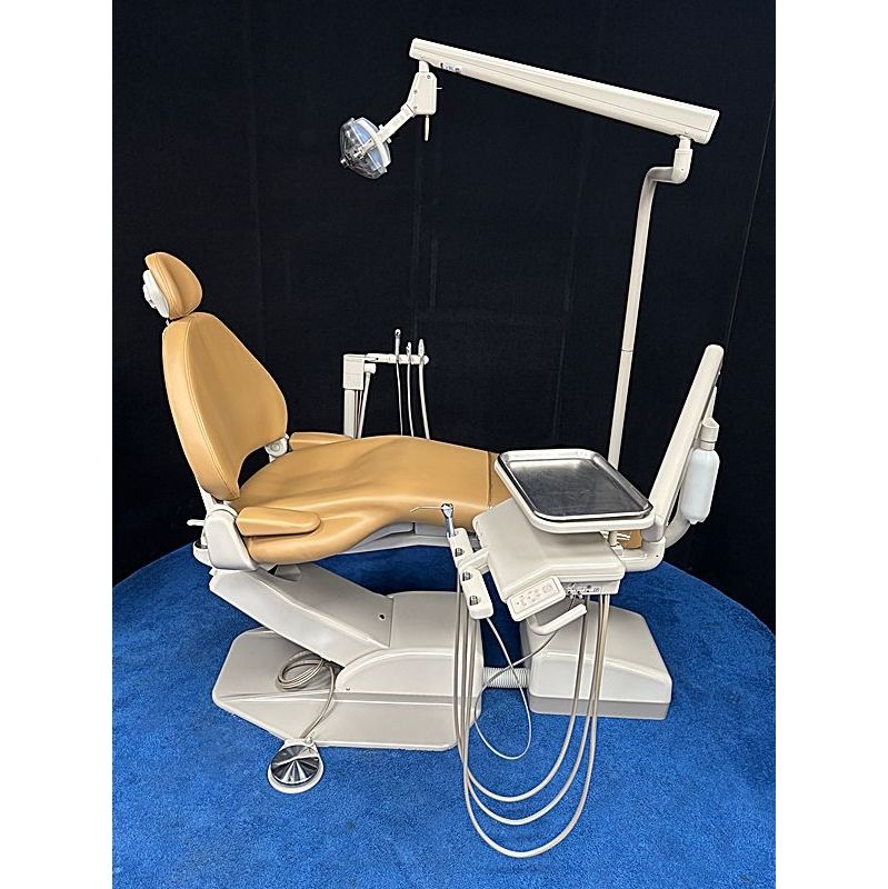ADEC 1040 Cascade Radius Dental Operatory Package - Dual Touchpads - Seamless Vinyl Upholstery, Color of Choice *Refurbished