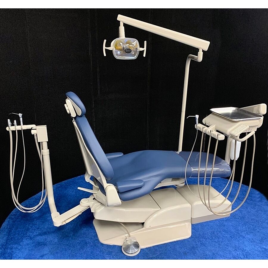 ADEC 1040 Cascade Radius Dental Operatory Package - Chair Touchpad - Seamless Vinyl Upholstery, Color of Choice *Refurbished