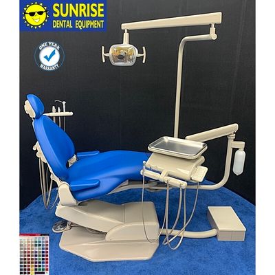 ADEC 1040 Cascade Dental Operatory Package - New Seamless Vinyl Upholstery - Color of Choice *Refurbished (Marina Blue)