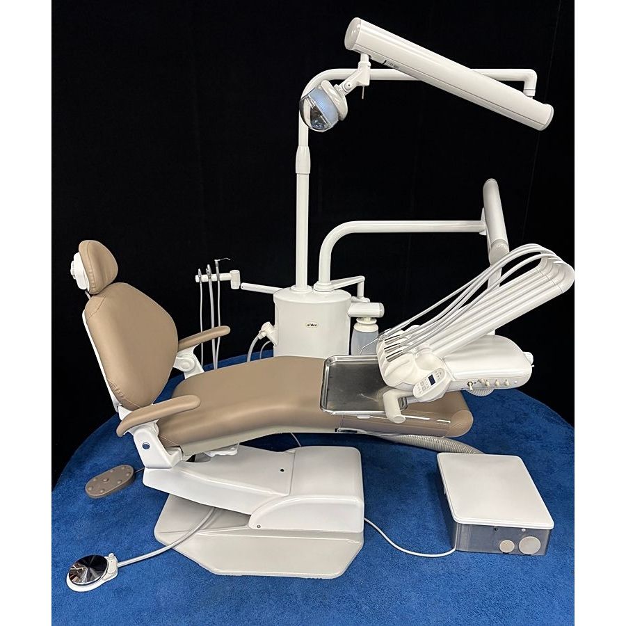 ADEC 1021 Decade Chair w/ Adec 335 Series Delivery, Light, & Assistant Pkg. - Color of Choice Vinyl Seamless Upholstery *Refurbished