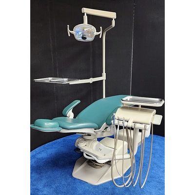 ADEC 1021 Decade Narrow Back Dental Radius Hygiene Package w/ Light - Color of Choice Vinyl Upholstery *Refurbished