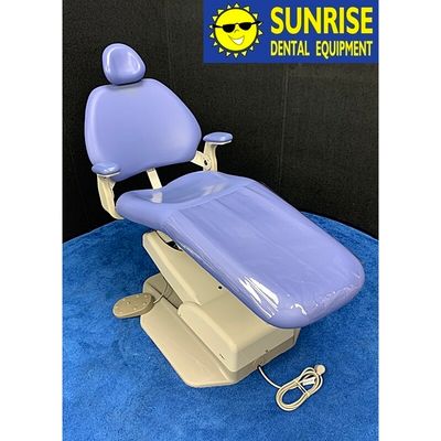 ADEC Performer 8000 Dental Patient Chair - Good Used Factory Seamless Vinyl Upholstery - Color Shown Only) *Refurbished Chair Components