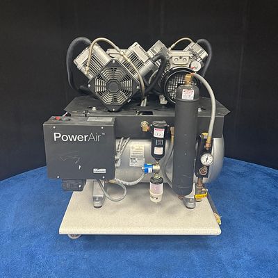 Midmark P52 Dental Dual Head, Oil-Less Air Compressor LOW Hours of Use (671.8) - (3.2 HP) (5 to 7 Users) *Refurbished Midmark P52 Dental Dual Head, Oil-Less Air Compressor LOW Hours of Use (671.8) - (3.2 HP) (5 to 7 Users) *Refurbished