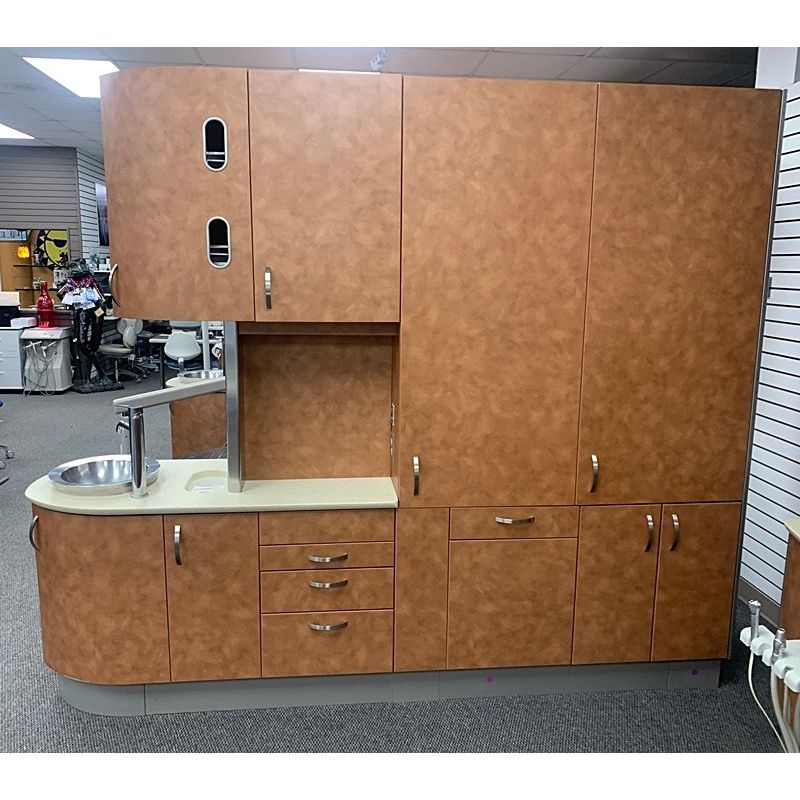 Pelton & Crane Dental Center Island Cabinet w/ Pass Through *Certified Used Condition