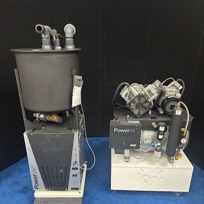 Mechanical Room Package Special - Midmark Power Air P52 Compressor & Power Vac P5 Dry Vacuum *Refurbished
