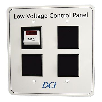 DCI 2900 - Low Voltage Control Panel, Single Switch *NEW DCI 2900 - Low Voltage Control Panel, Single Switch *NEW