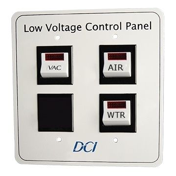 DCI 2902 - Low Voltage Control Panel, Triple Switch *NEW DCI 2902 - Low Voltage Control Panel, Triple Switch *NEW