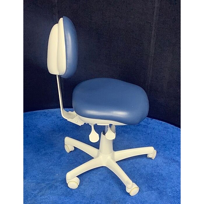Midmark Dental Stool (Doctor 153811) - New Vinyl Upholstery, Color of Choice *Refurbished