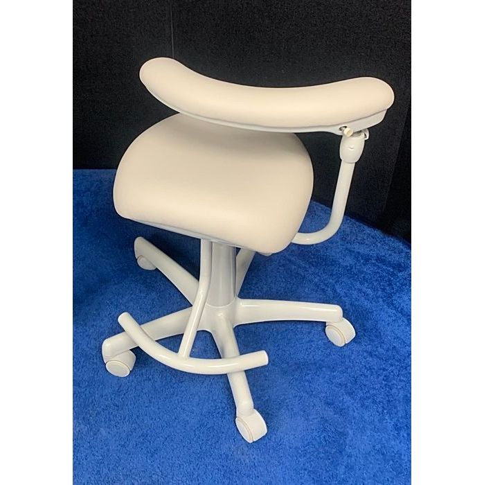 Midmark Dental Stool (Assistant 153812) - New Ultraleather Upholstery, Color of Choice *Refurbished (Doe UL)