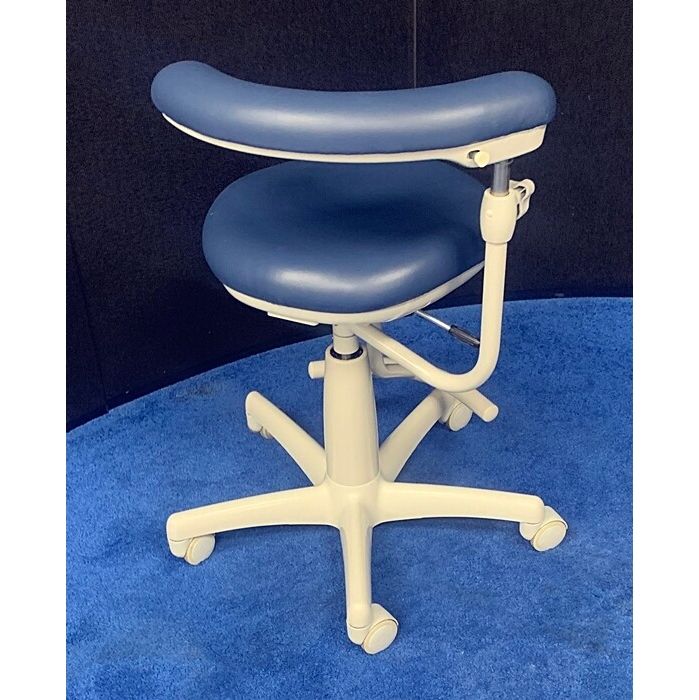 Midmark Dental Stool (Assistant 153812) - New Vinyl Upholstery, Color of Choice *Refurbished