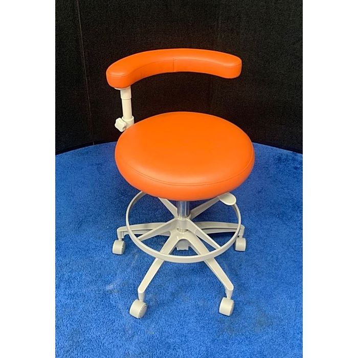 ADEC 1622 (Surf) Dental Assistant Stool - Ultraleather Upholstery - Color of Choice *Refurbished (Autumn Leaf)