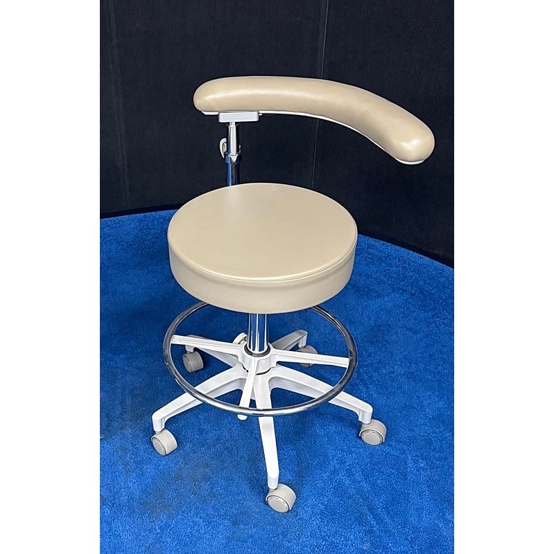 DCI Edge Series 5 (SAR051) Assistant Stool - Very Good Used Condition - Tan Ultraleather