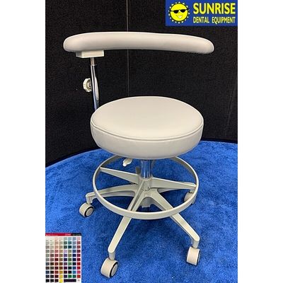 Pelton & Crane Dental Assistant Stool - Color of Choice Vinyl Upholstery *Refurbished