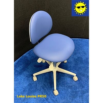 Brewer 3100 Doctor Stool - Color of Choice Vinyl Upholstery *Refurbished (Lake Louise)