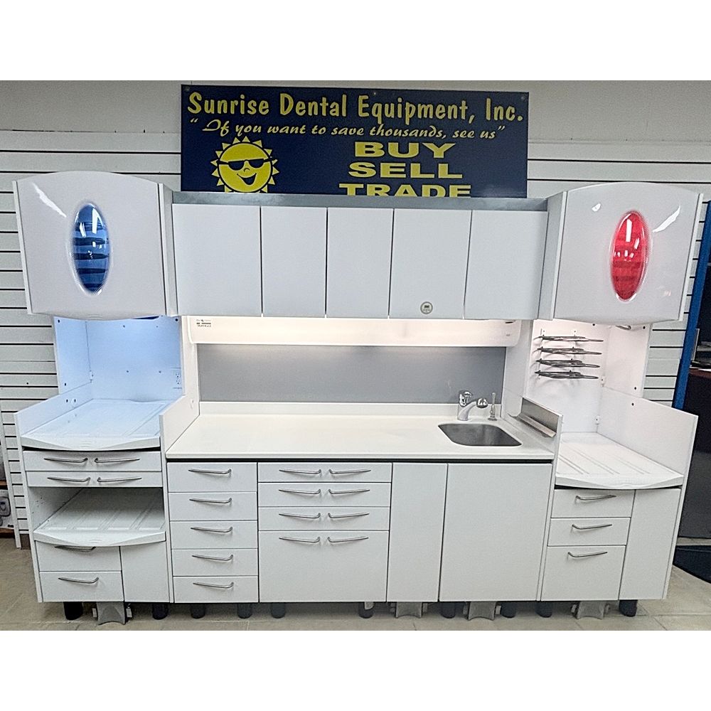 Planmeca Triangle 10' Sterilization Center w/ Built In Instrument Dryer *Excellent Used Condition