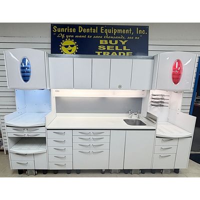 Planmeca Triangle 10' Sterilization Center w/ Built In Instrument Dryer *Excellent Used Condition