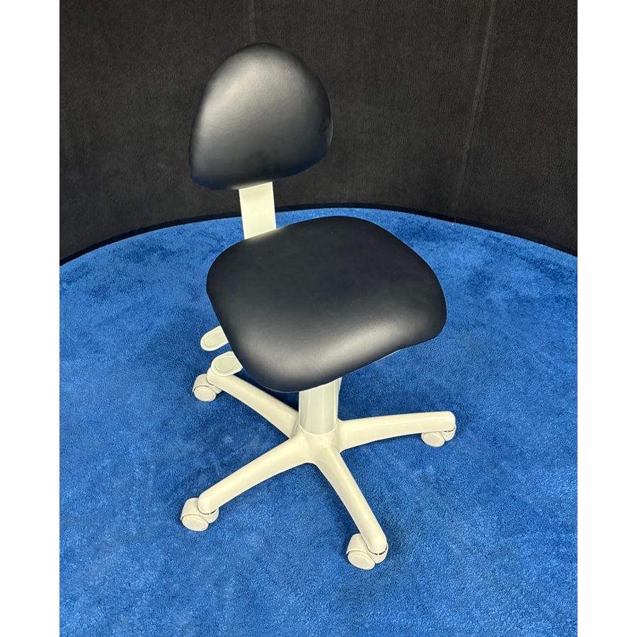 Midmark Dental Stool (Doctor 153811) - New Vinyl Upholstery, Color of Choice *Refurbished