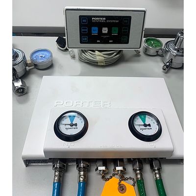 Porter Sentinel Manual Manifold System for Oxygen & Nitrous *Used