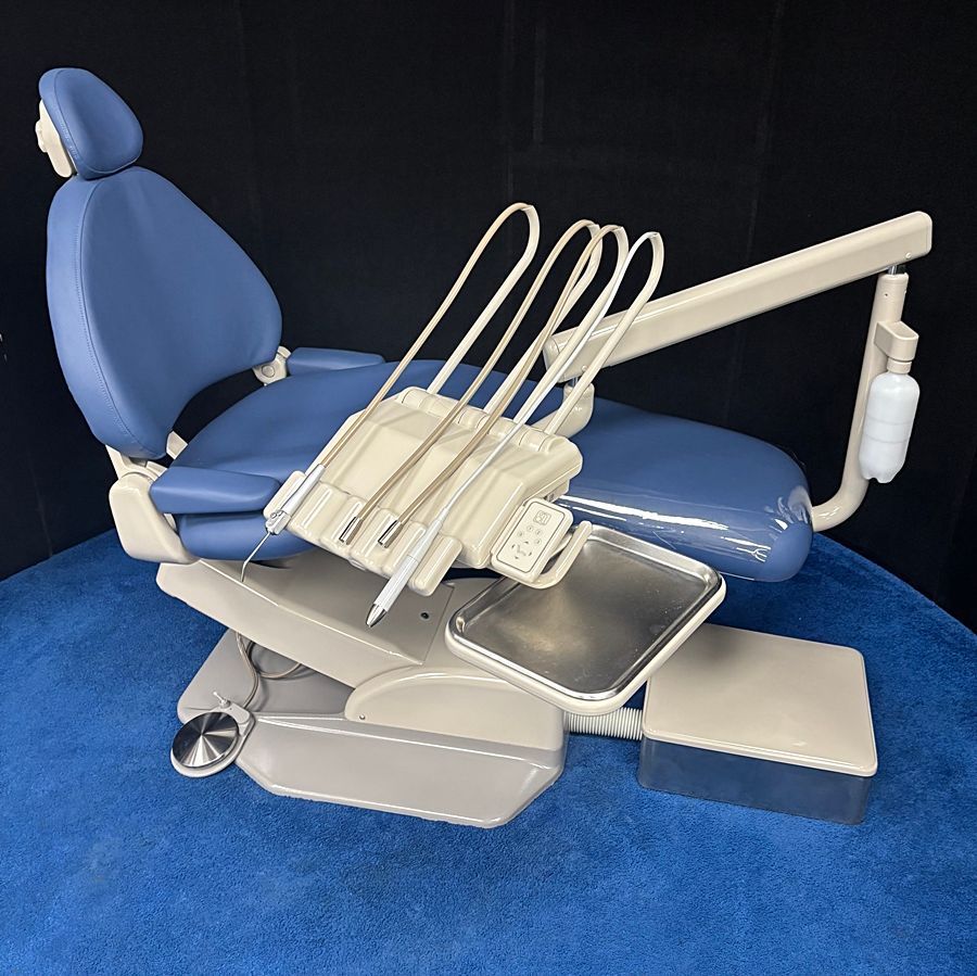 ADEC 1040 Euro Delivery Radius Chair Package w/ New Vector Power Plus LED Built In - Piezo Scaler - Seamless Vinyl Upholstery (Color of Choice) *Refurbished