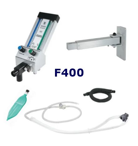 Belmed (F400) Flowmeter, Telescoping Arm Mount, Scavenger Rubber Goods *New