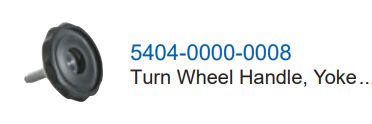 Belmed 5404-0000-0008 - Turn Wheel Handle, Yoke *New Belmed 5404-0000-0008 - Turn Wheel Handle, Yoke *New