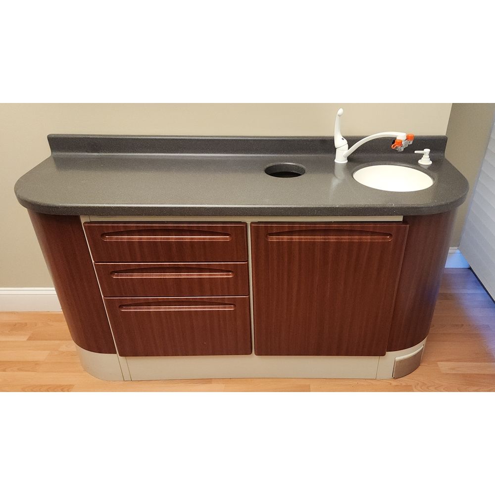 Midmark Dental Side Cabinet w/ Right Sink (61 Midmark Dental Side Cabinet w/ Right Sink (61"L) *Certified Used Condition