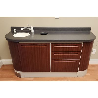 Midmark Dental Side Cabinet w/ Left Sink (61 Midmark Dental Side Cabinet w/ Left Sink (61"L) *Certified Used Condition