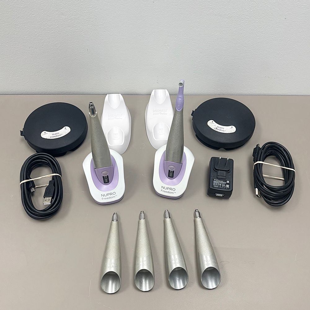 NuPro Freedom RDH Cordless Prophy System (2) *Excellent Used Condition NuPro Freedom RDH Cordless Prophy System (2) *Excellent Used Condition