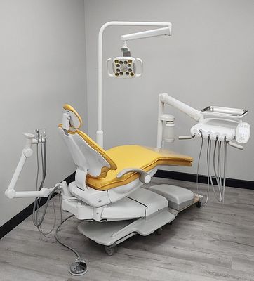 ADEC 511-532-551-571L - Complete Operatory Package (White) - Radius LED Light, Delivery, Assistant Pkg. - Ultraleather Upholstery - Color of Choice *Refurbished