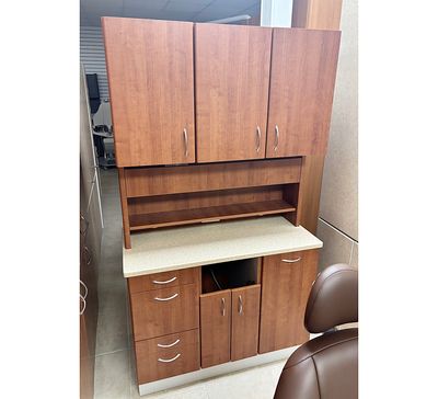 BioTec (Royal) Dental Rear Treatment Cabinet 1 (Amber Cherry) *Certified Used Condition BioTec (Royal) Dental Rear Treatment Cabinet 1 (Amber Cherry) *Certified Used Condition