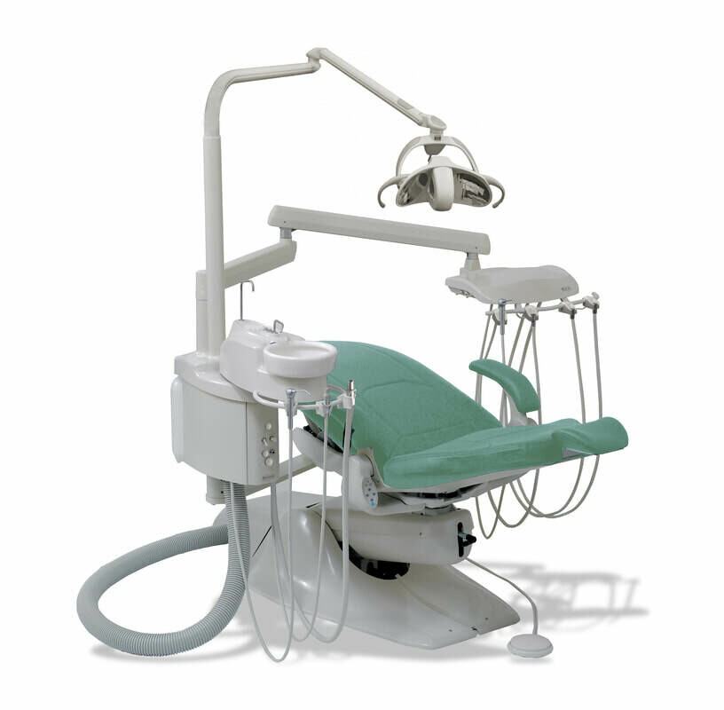 BDS (Beaverstate) Sierra Dental LED Operatory Package w/ Side Support Box, Cuspidor *NEW (Special Order) - Post Mount - 7 Year Warranty