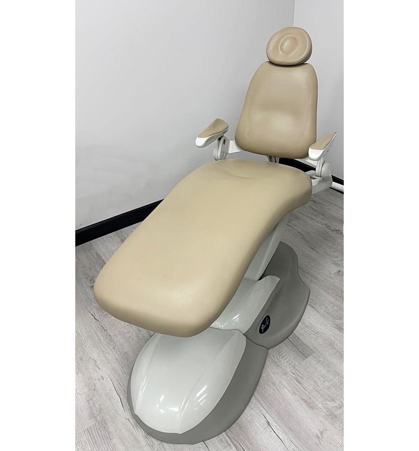 Pelton & Crane Spirit 3000 (SP30) Dental Patient Chair w/ Assist. Pkg. (Good Used Ultraleather Upholstery w/ Lumbar Adjustment - Tan) *Refurbished