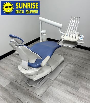 ADEC 411 Dental Patient Chair w/ Adec 333 Radius Euro Delivery Unit - New Ultraleather Upholstery, Color of Choice *Refurbished