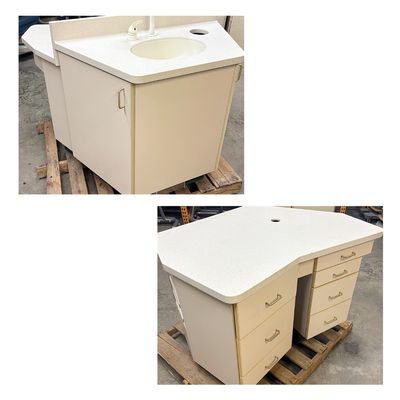 Custom Ortho Cabinet Package (3) Cabinets Total - 2 w/ Sink & 1 w/o Sink *Used Custom Ortho Cabinet Package (3) Cabinets Total - 2 w/ Sink & 1 w/o Sink *Used