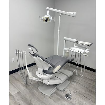 ADEC 411 Dental Operatory Chair w/ Adec 332 Delivery, 351 Assistant, 371 Light - New Ultraleather Upholstery, Color of Choice *Refurbished ADEC 411 Dental Operatory Chair w/ Adec 332 Delivery, 351 Assistant, 371 Light - New Ultraleather Upholstery, Color of Choice *Refurbished