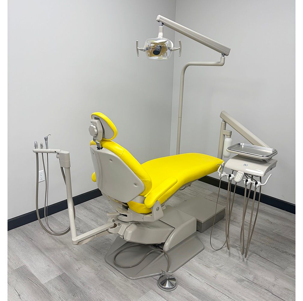 ADEC 1021 Decade Dental Radius Operatory Package, NEW DCI Delivery Unit (Dual Touchpad Chair Controls) - Color of Choice Vinyl Upholstery *Refurbished