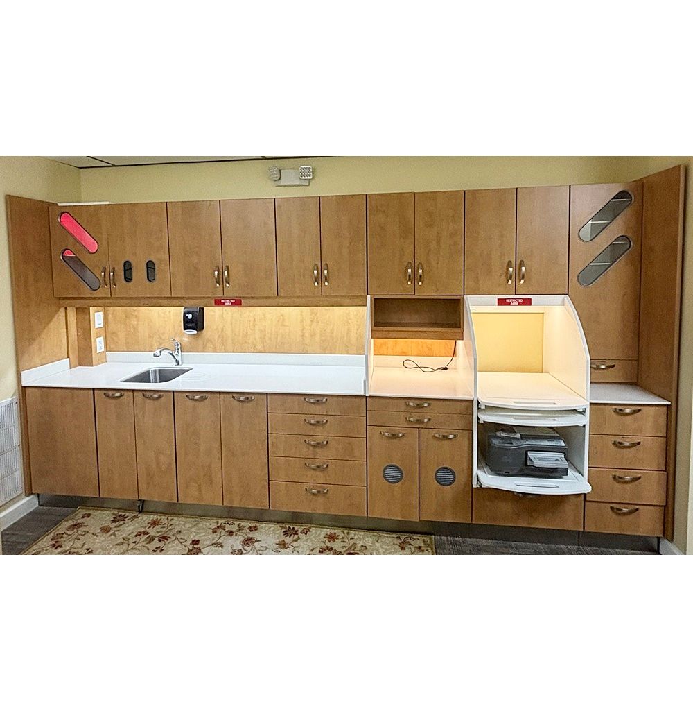 MCC Dental Sterilization Cabinet (13' Length) *Excellent Used Condition MCC Dental Sterilization Cabinet (13' Length) *Excellent Used Condition
