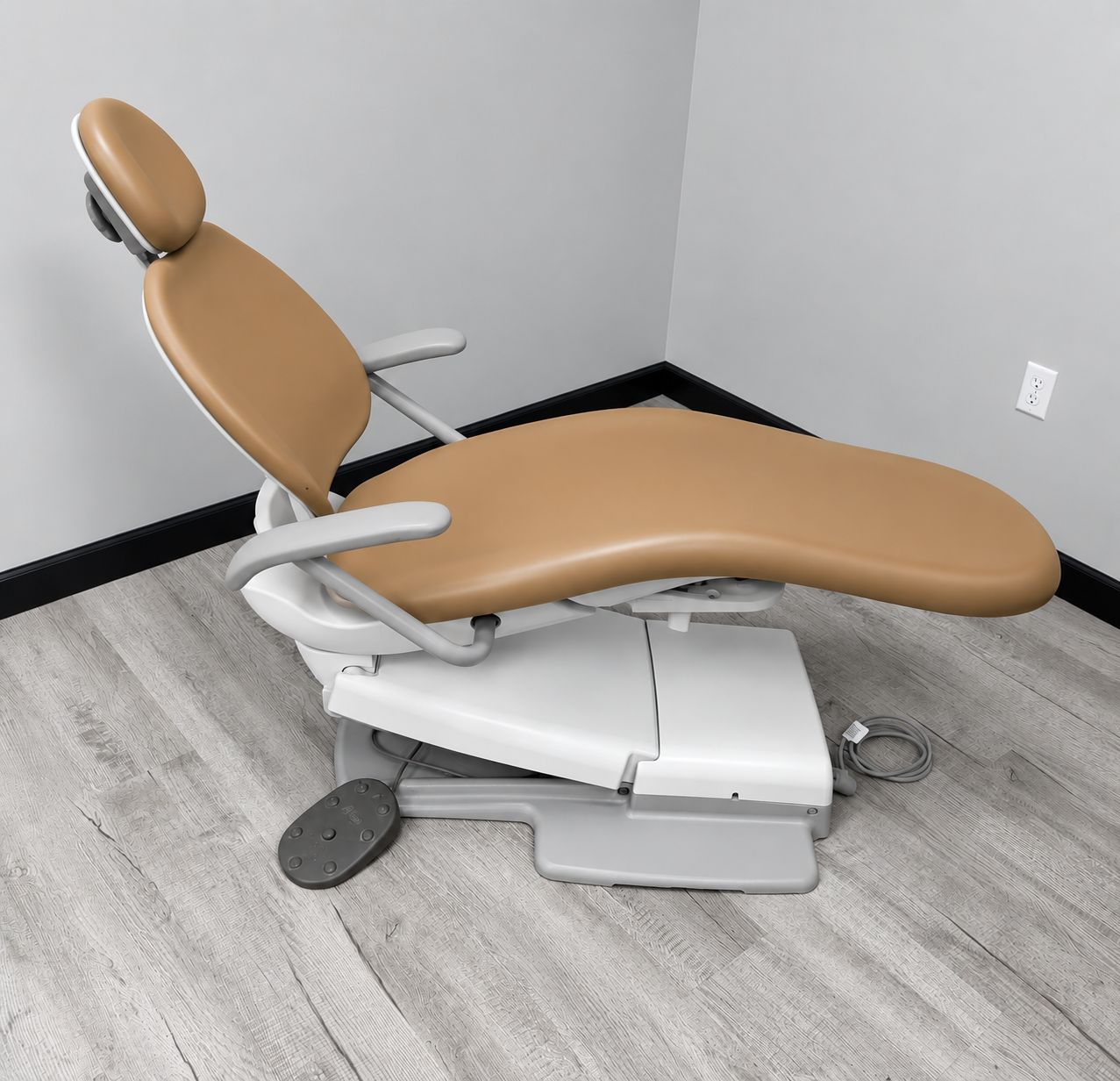 ADEC 311 Dental Patient Chair - Good Used Tawny Vinyl Upholstery, *Refurbished