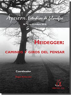 Heidegger: caminos y giros del pensar (Monográfico) Heidegger: caminos y giros del pensar (Monográfico)