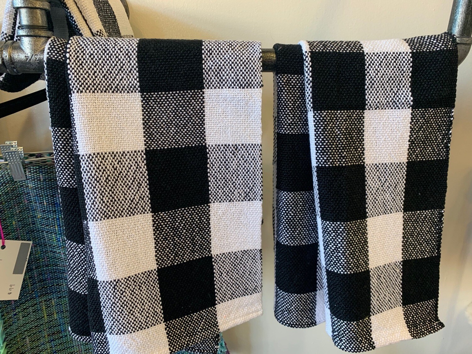 Buffalo Plaid dish towels